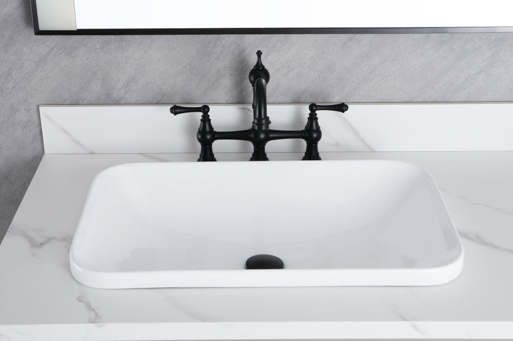 white engineering stone white rectangular double sink dressing table without sink manufactured stone 13