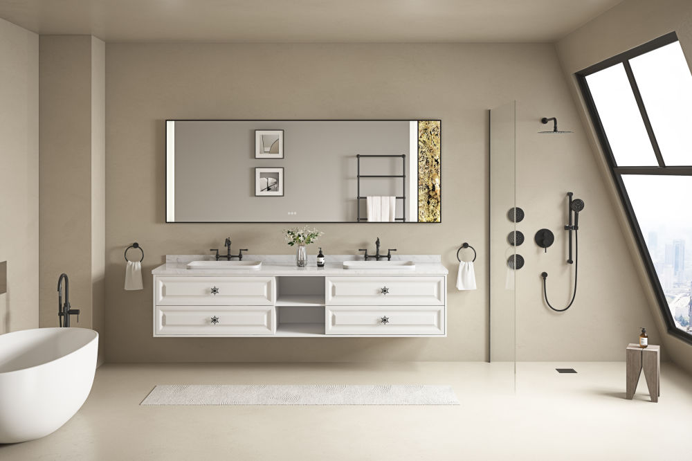 white engineering stone white rectangular double sink dressing table without sink manufactured stone